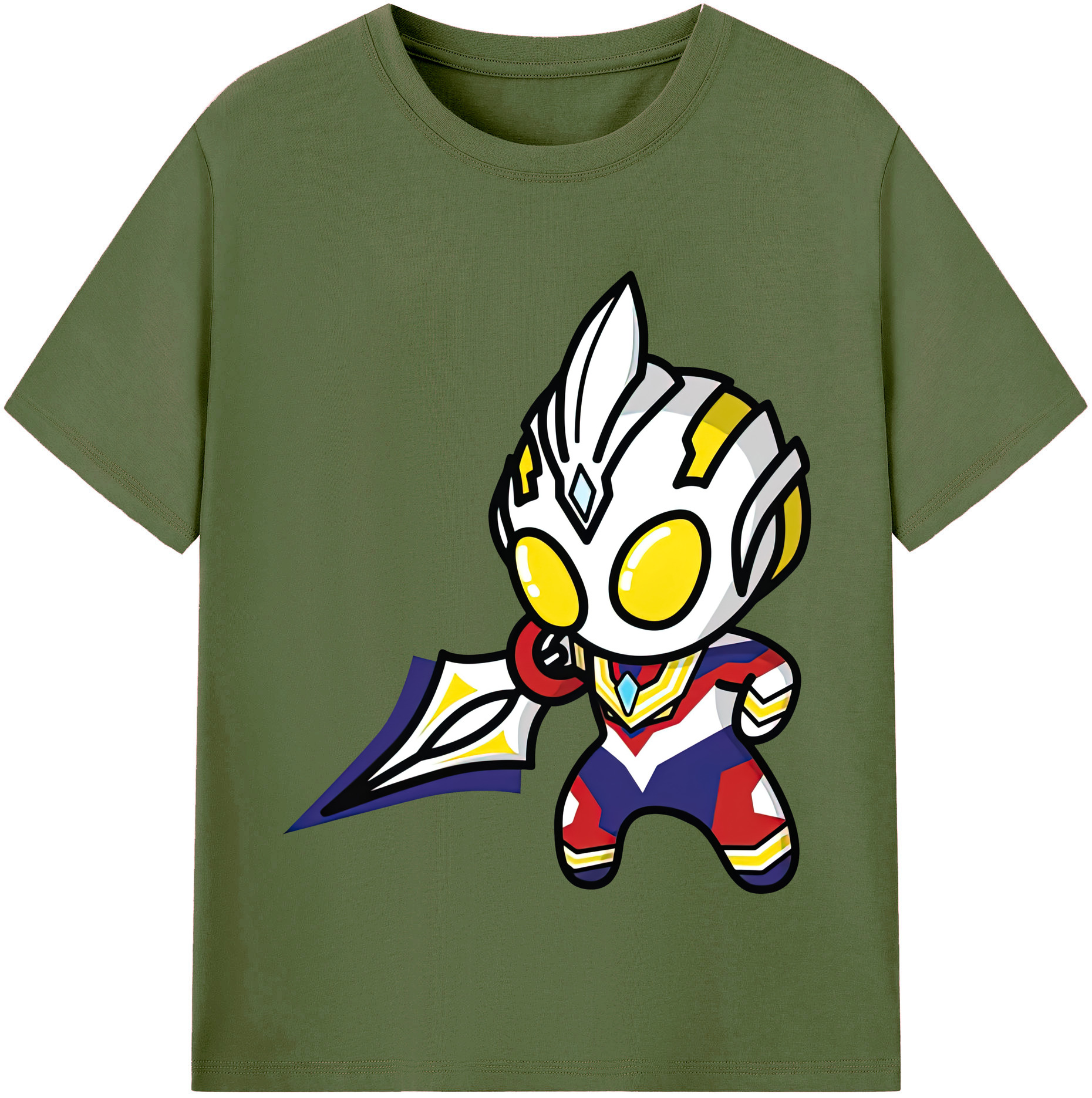 （画像用） ウルトラマン Ultraman 綿100％半袖Tシャツ（フロントプリント）